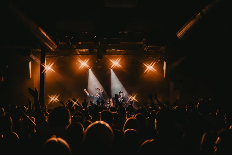 The Rubens performing live at The Gov in Adelaide